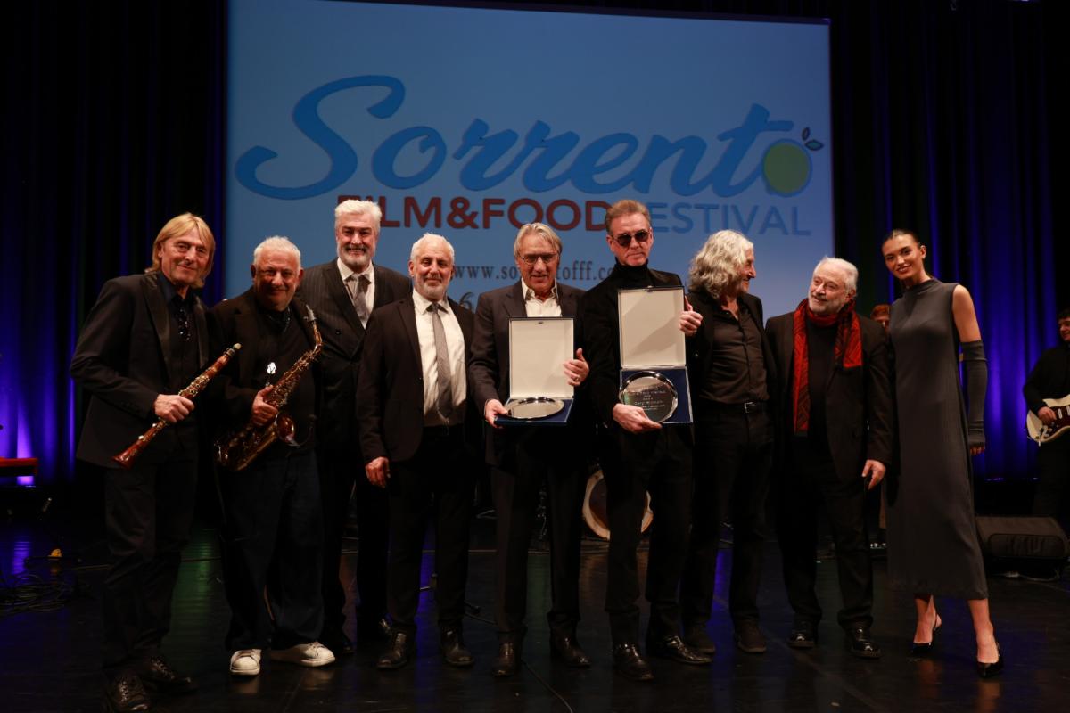 Sorrento Film & Food 2026 premia la grande musica di Phil Palmer e Marco Zurzolo per la sua quarta edizione del festival