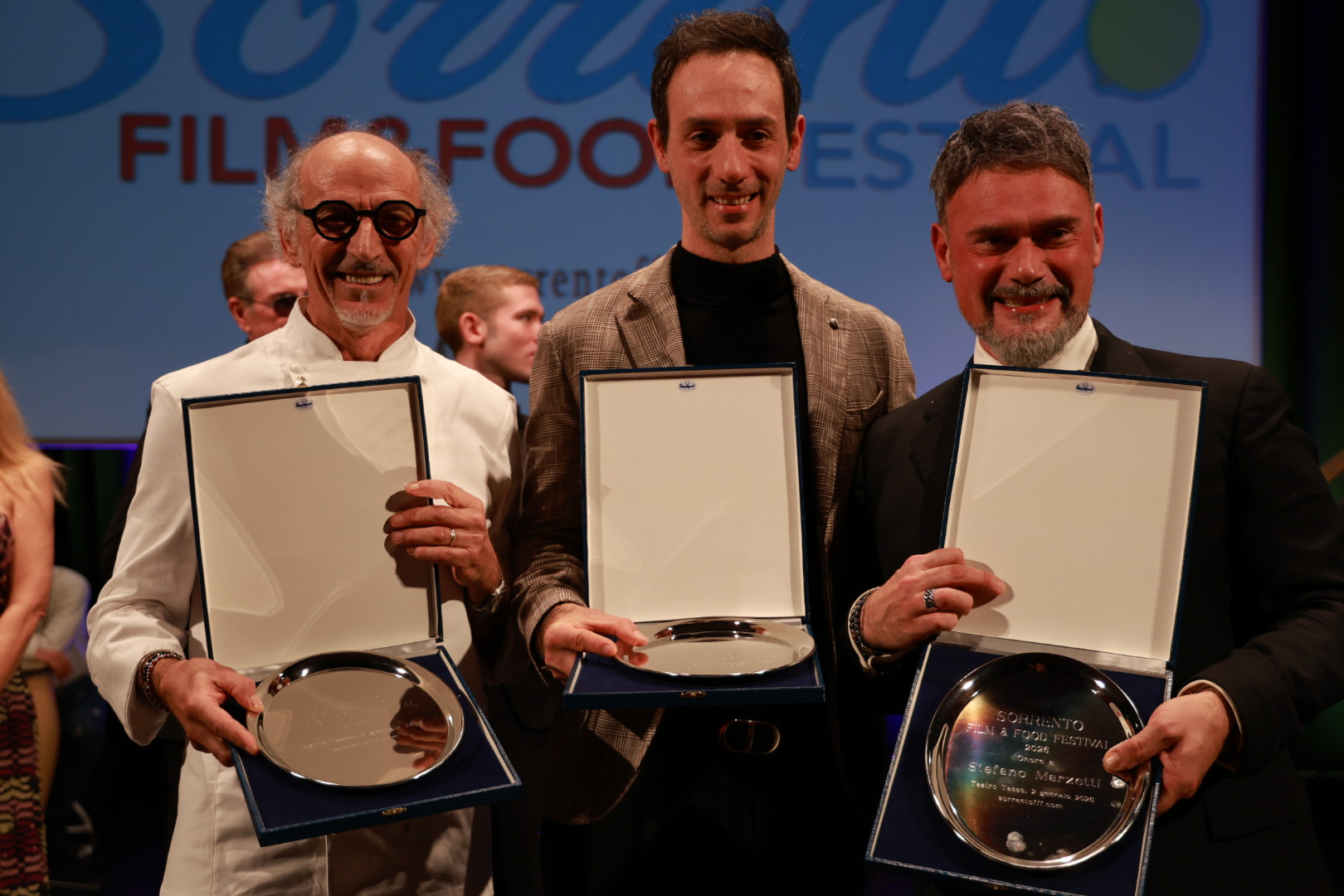 La carica degli chef tra i big del cinema e della musica al Teatro Tasso per il SorrentoFFF 2026
